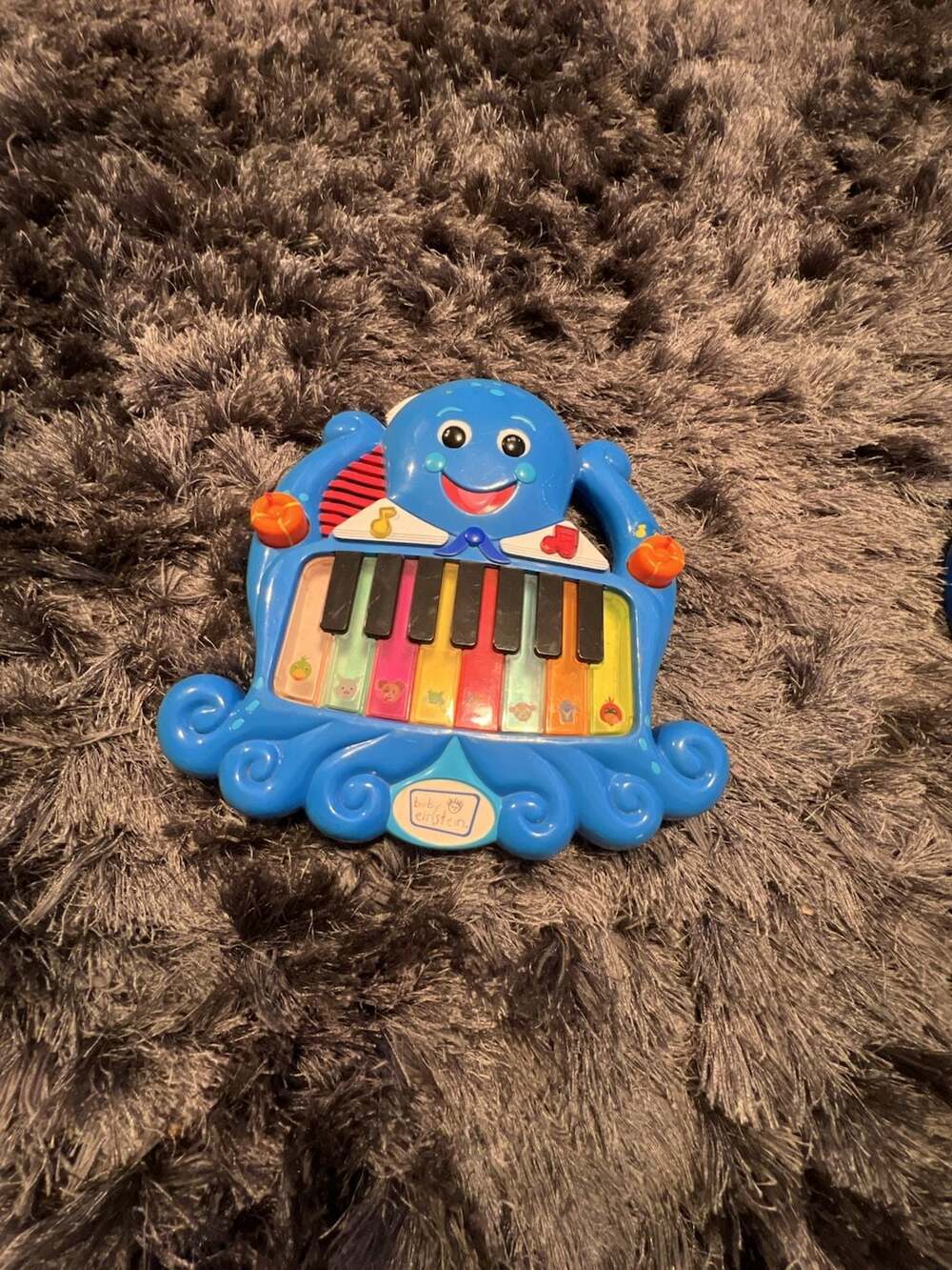 Vintage BABY EINSTEIN Learning Sounds Piano Octopus Keyboard Tested